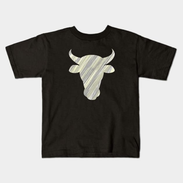 bull Kids T-Shirt by teeco